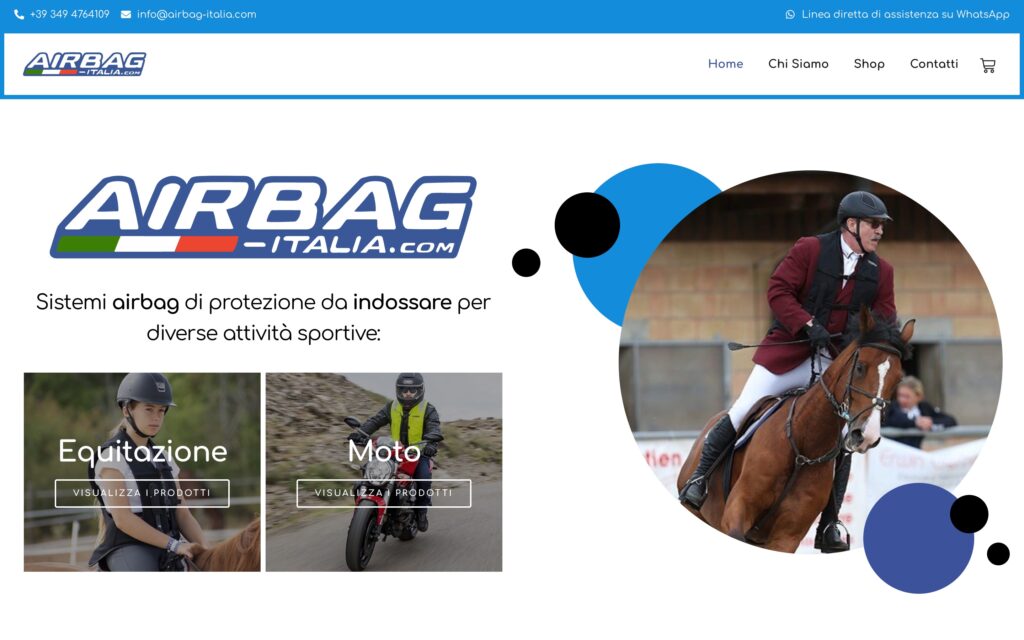 www.airbag italia.com (screenshot desktop)