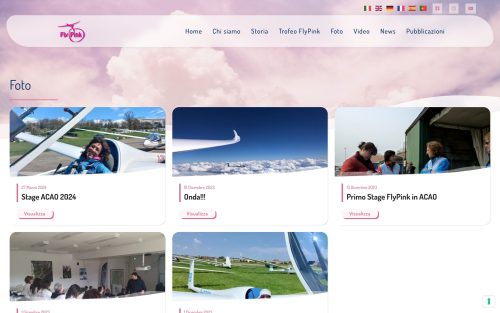 flypink.it foto (screenshot desktop)