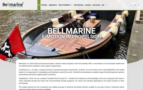 Screenshot Bellmarine.tech En 2