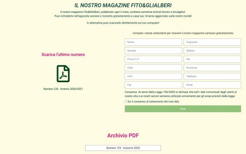 Screenshot Fito Consult.it Pubblicazioni Magazine
