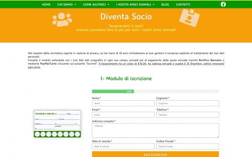 Screenshot Mondovagabondo.net Come Aiutarci Diventa Socio