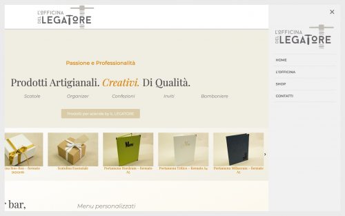 Screenshot Officinadellegatore.it 1