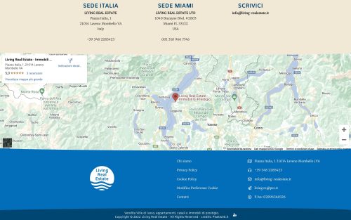 www.living realestate.it contatti (screenshot desktop) (1)