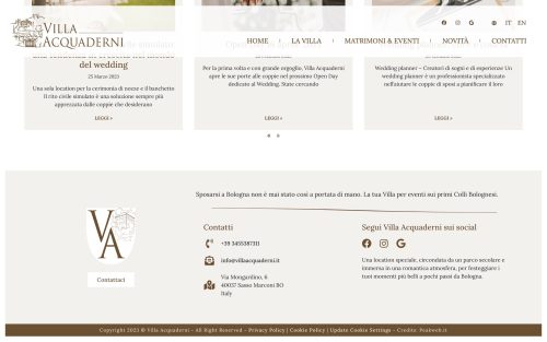 www.villaacquaderni.it novita wedding eventi (screenshot desktop) (2)