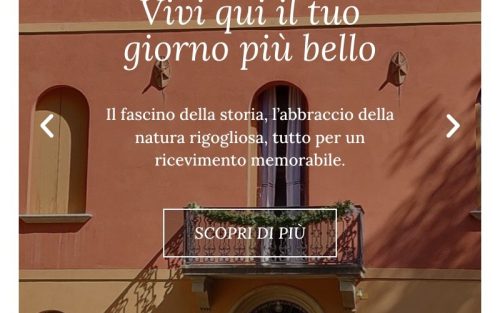 www.villaacquaderni.it (screenshot mobile)