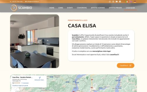 www.viviscambio.it casa elisa (screenshot desktop)